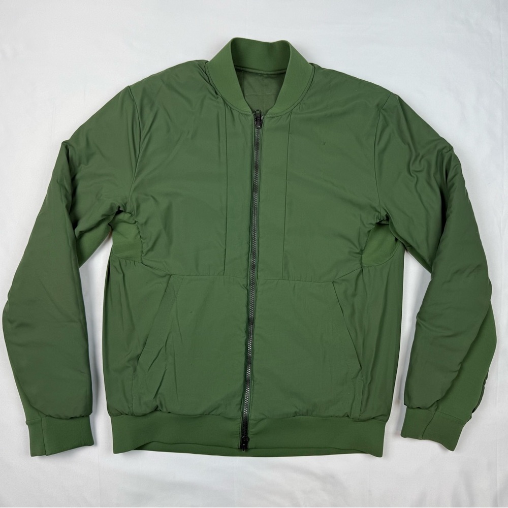 lululemon athletica Green Bomber Jacket - Picture 3 of 14